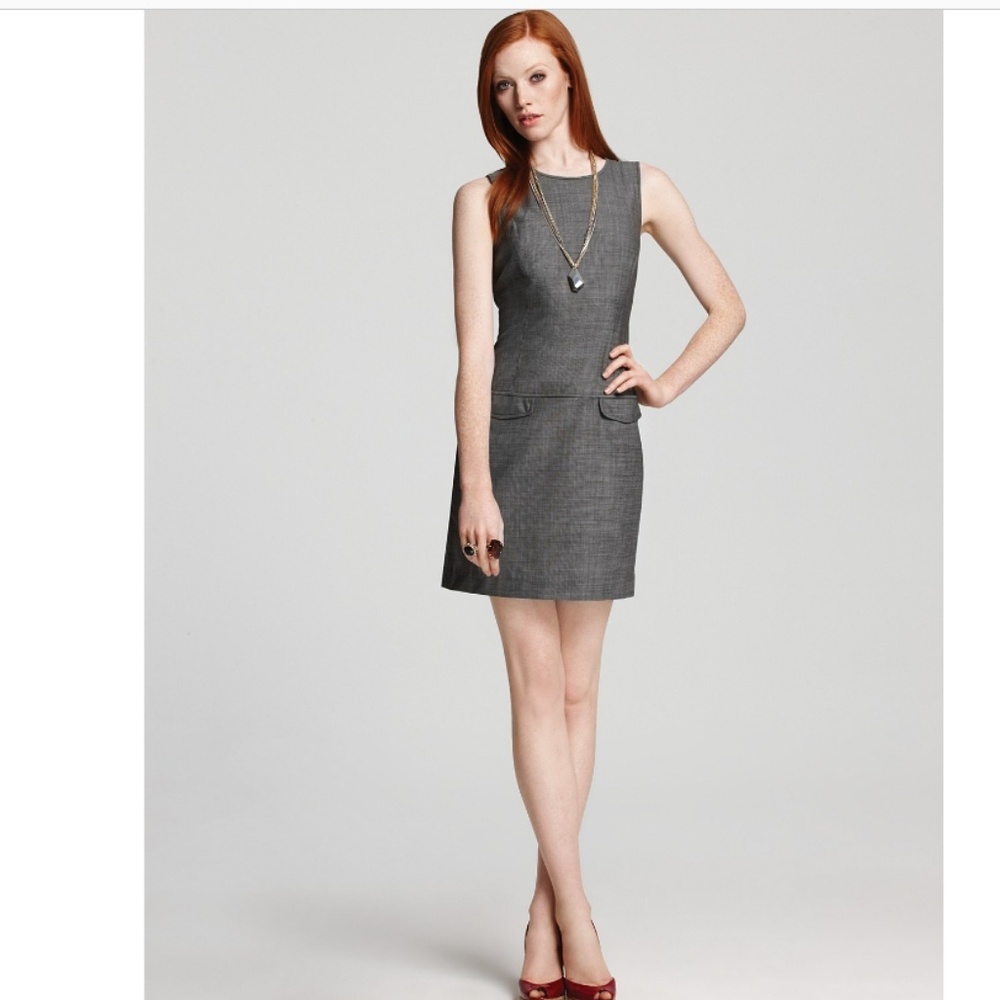 THEORY BLACK STYLE ZELDIA TAYLOR  DRESS SIZE 4